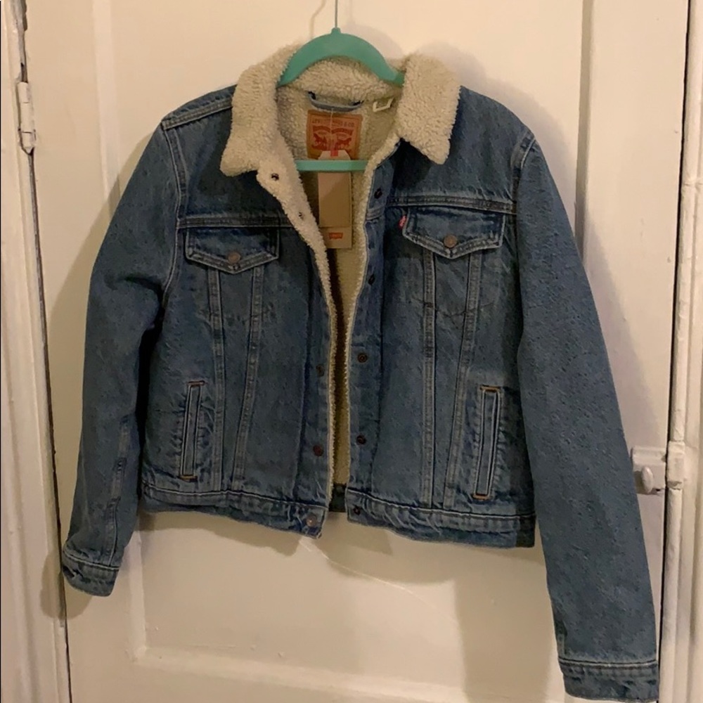 Levi’s Shearling Lined Denim Jacket